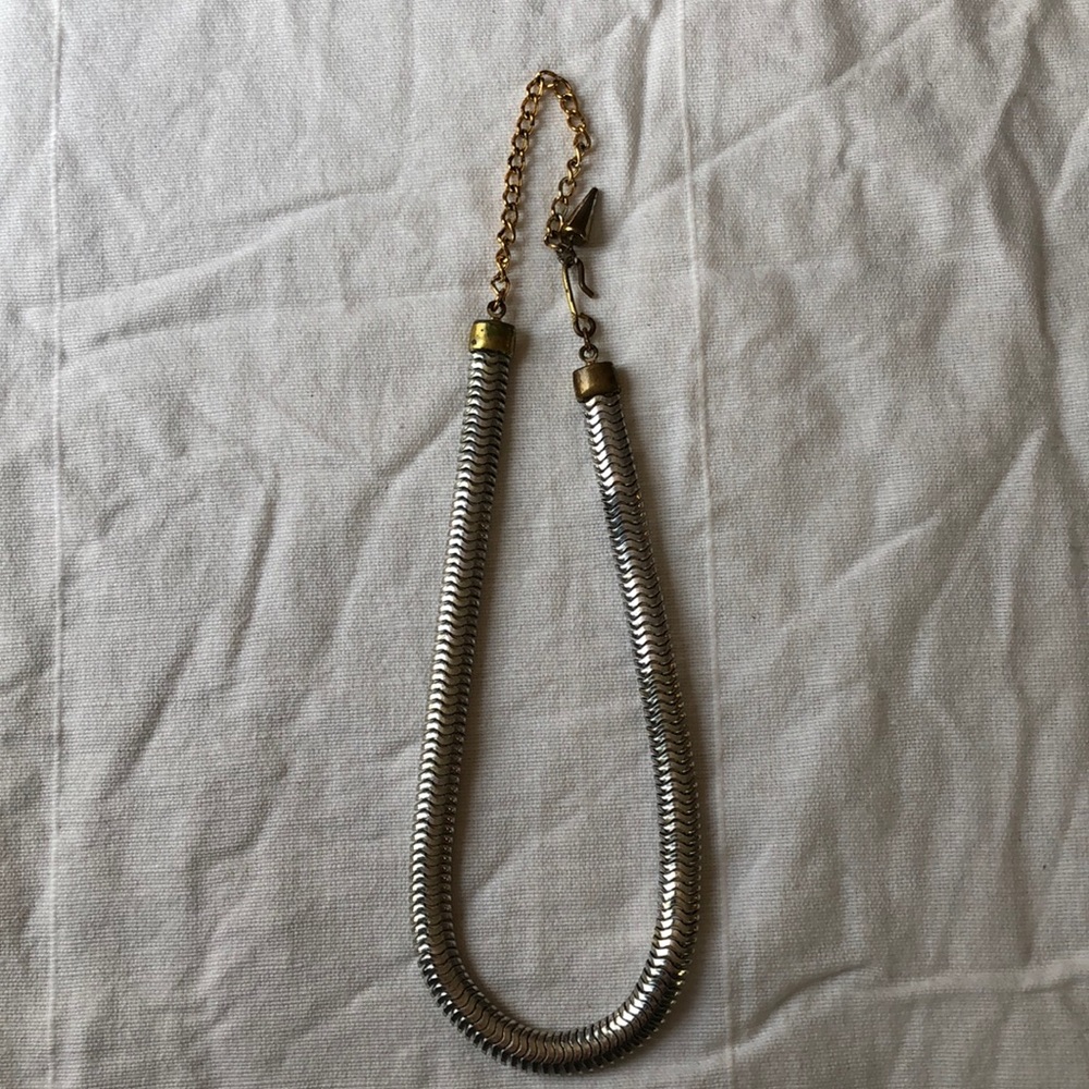 Vintage metal choker